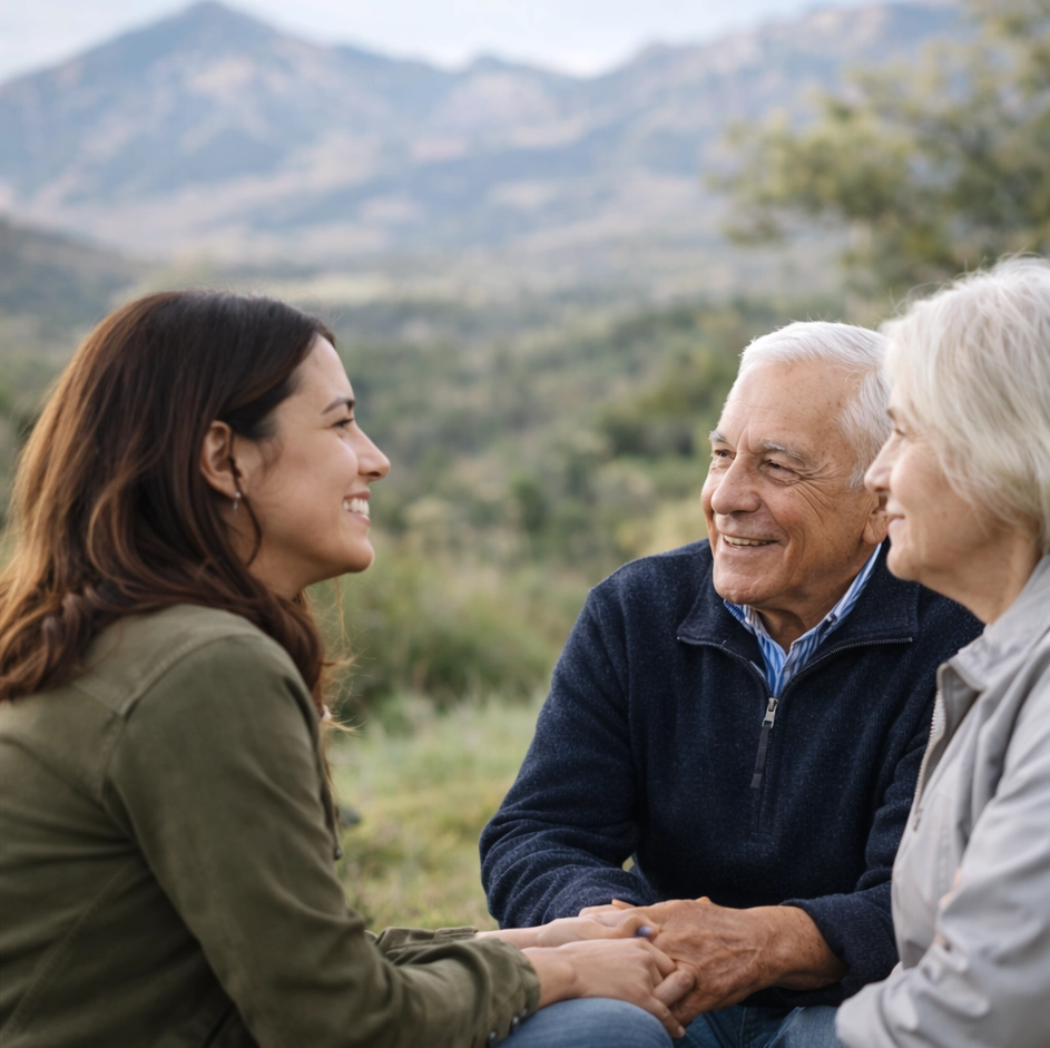 Group therapy session in a partial hospitalization program providing structured mental health treatment in Idaho