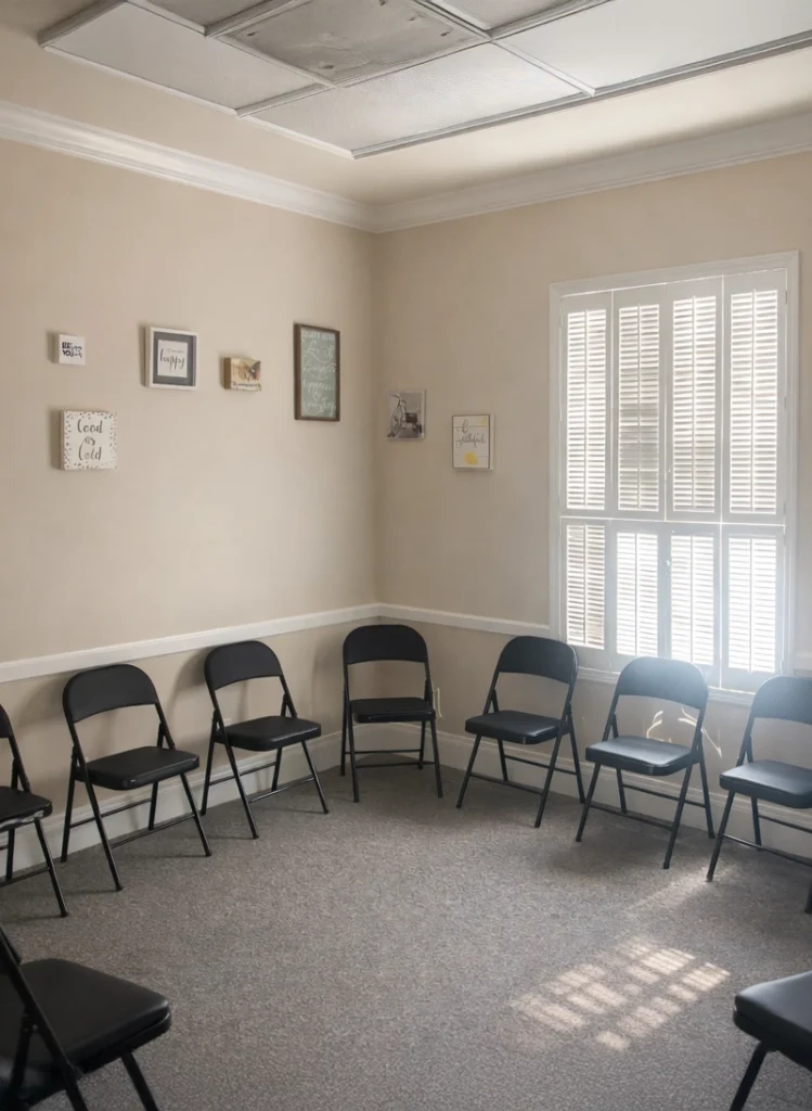 Quiet group room at Honor Behavioral Health designed for outpatient behavioral health care in Boise Idaho