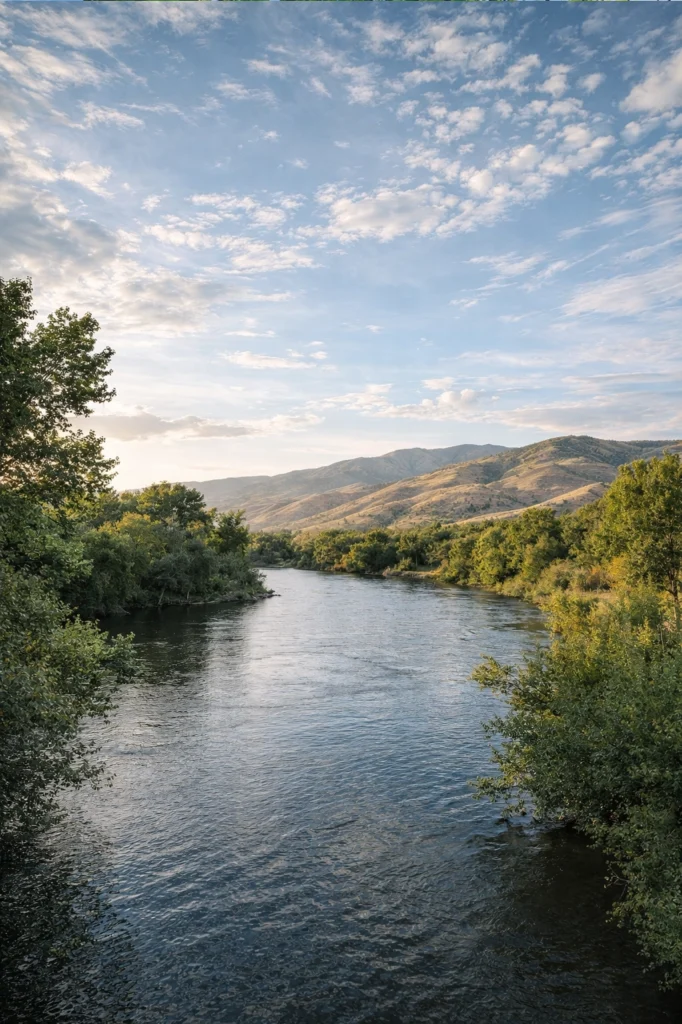 Mental Health Services in Boise, Idaho represented by calm outdoor landscape