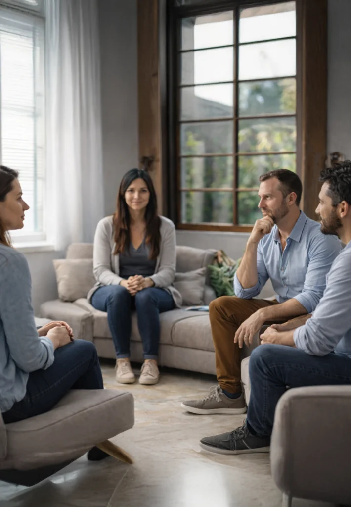 outpatient group therapy session addiction treatment boise idaho support